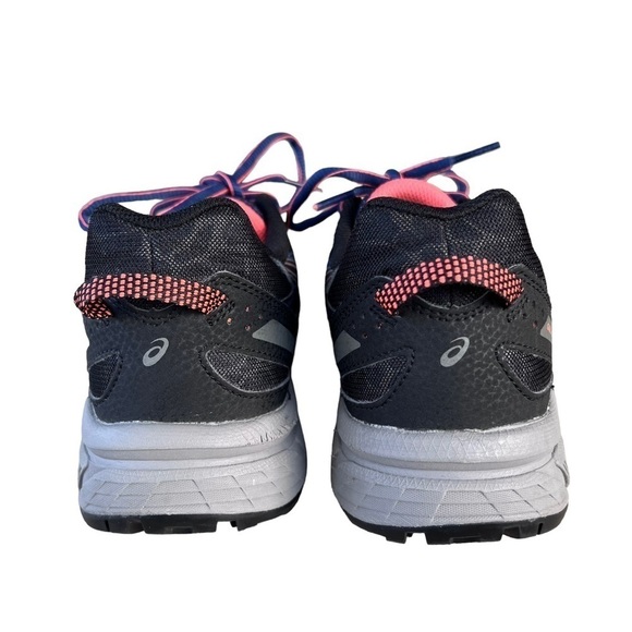 ASICS Gel-Venture 6 Rugged Trail Athletic Shoe Indigo Blue Black Coral Size 7.5 - Picture 5 of 11